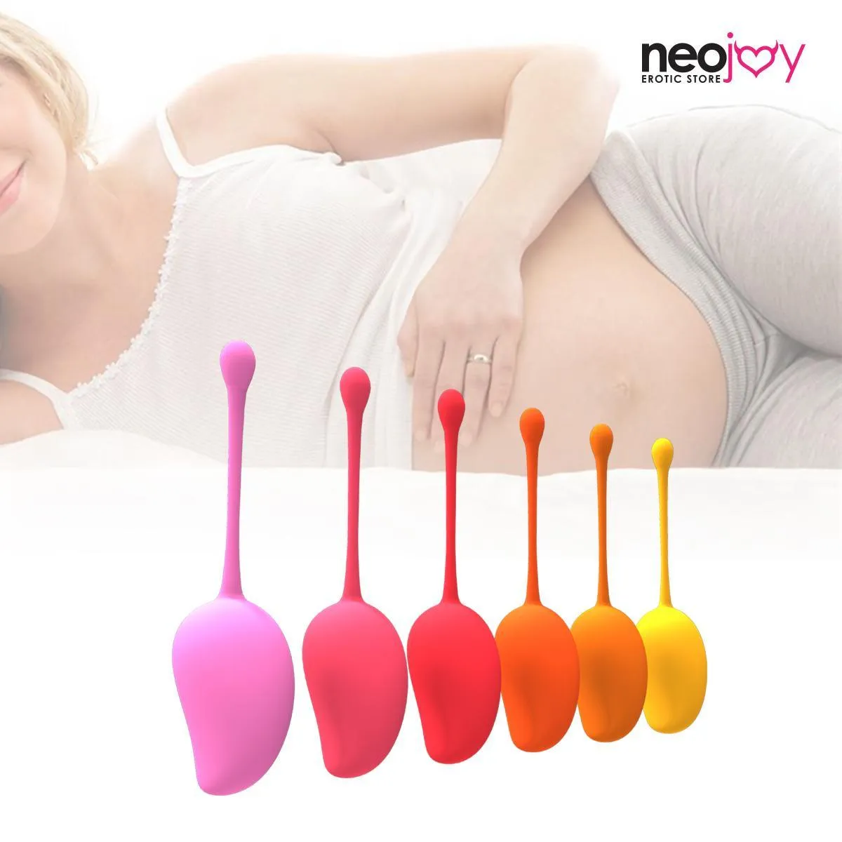 Neojoy Pelvic Training Kit Silicone Weights for Vaginal Walls - Bladder Control