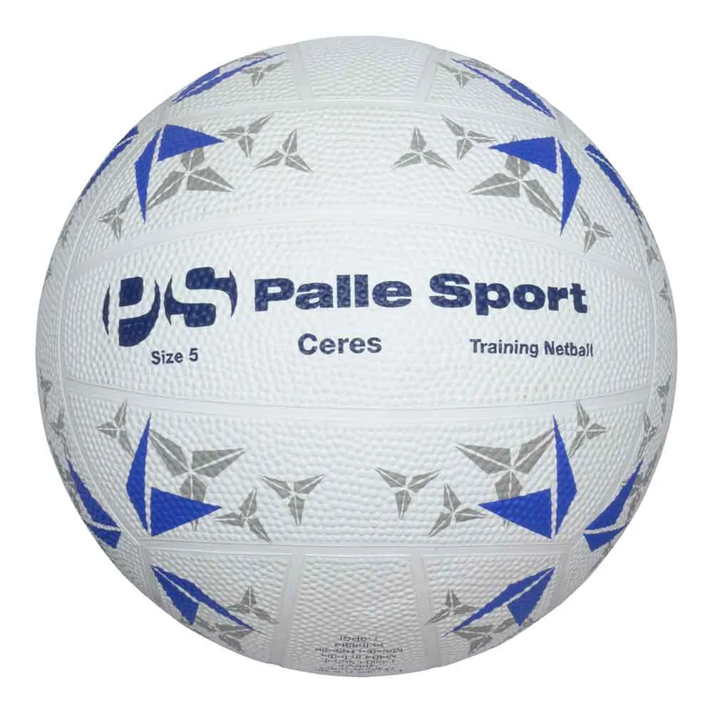 Netball - Ceres Training Netball - Available in sizes 5 & 4 - Colour: Blue/Grey