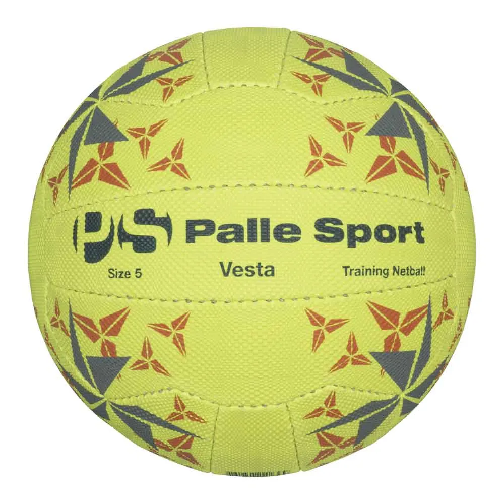 Netball - Vesta Training Netball - Available in sizes 5 & 4 - Colour: Fluoro