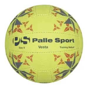 Netball - Vesta Training Netball - Available in sizes 5 & 4 - Colour: Fluoro