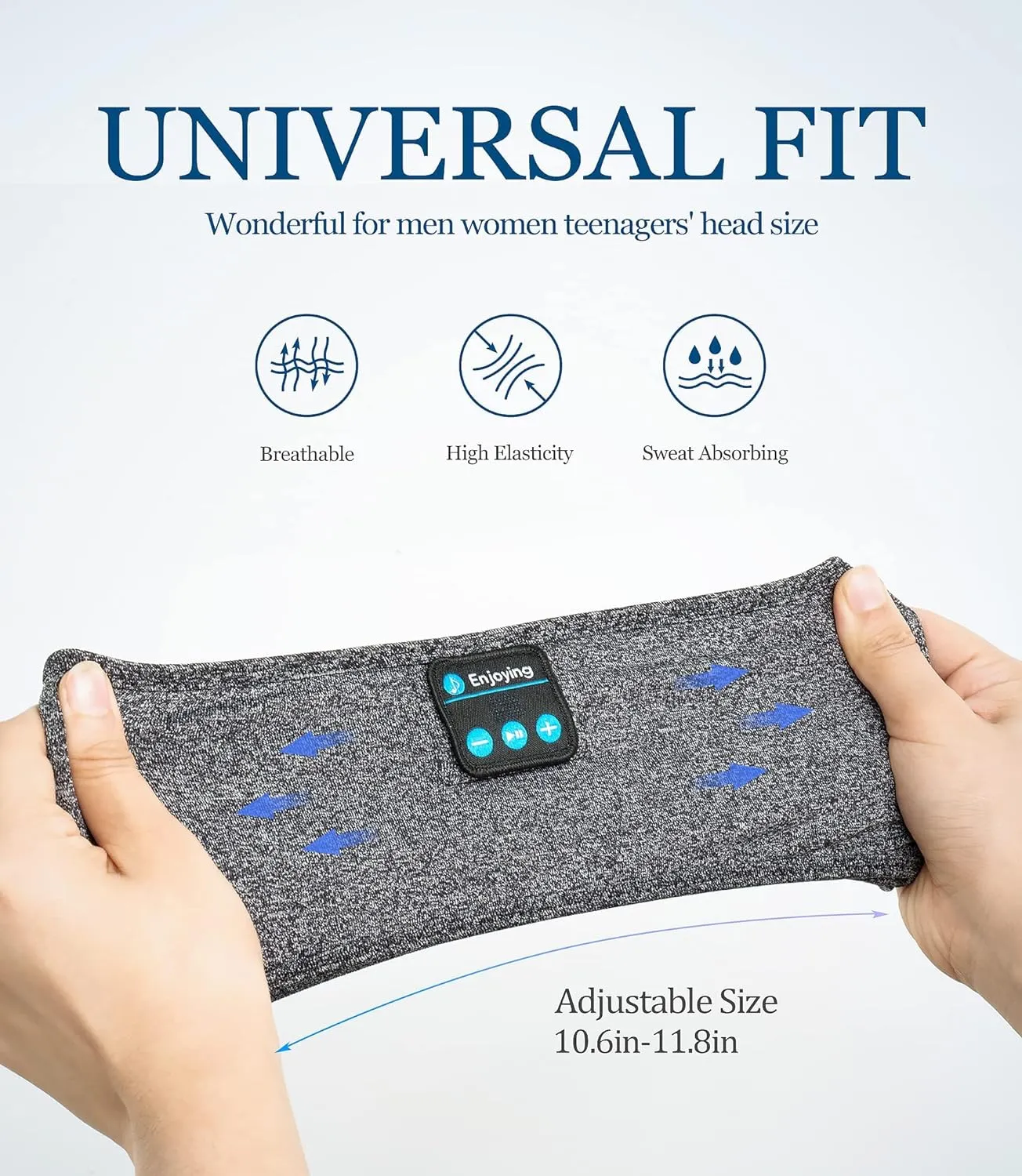 NEW Bluetooth Headband earphones for Sleeping, Workout, Yoga, Travel etc