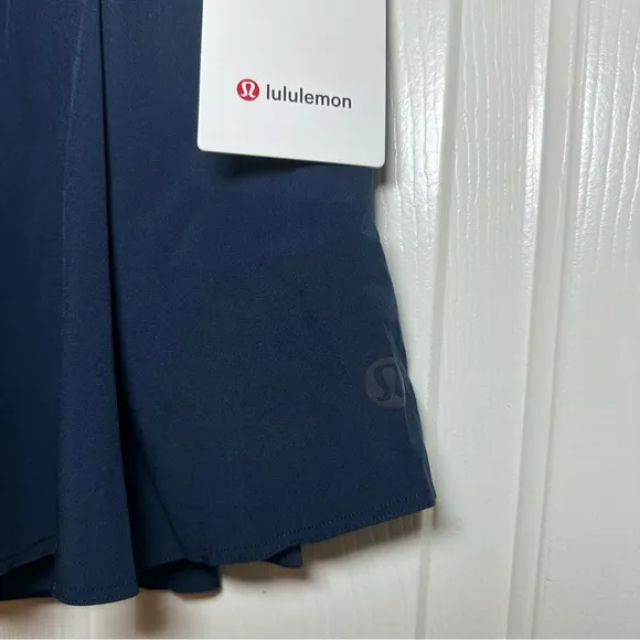 New NWT LULULEMON Narrow Waistband Tennis Skirt True Navy 8 Pickleball Skort