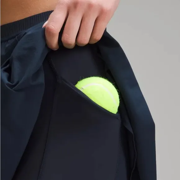 New NWT LULULEMON Narrow Waistband Tennis Skirt True Navy 8 Pickleball Skort