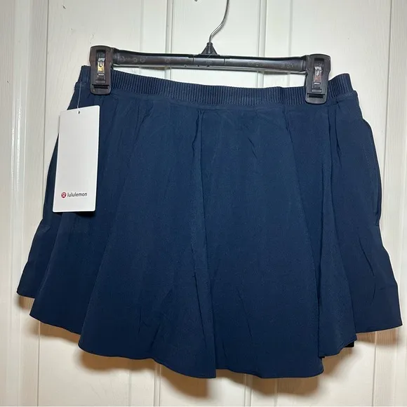 New NWT LULULEMON Narrow Waistband Tennis Skirt True Navy 8 Pickleball Skort