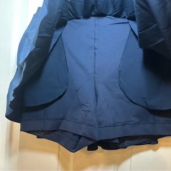 New NWT LULULEMON Narrow Waistband Tennis Skirt True Navy 8 Pickleball Skort