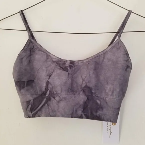 NEW Spiritual Gangster Seemless Tie Dye Sports Bra