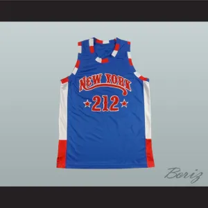 New York City 212 Blue Basketball Jersey