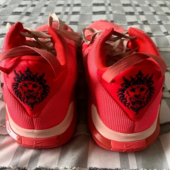 Nike Lebron Witness VII 7 Bright Crimson Basketball Shoes