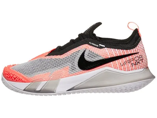 Nike React Vapor NXT White/Black/Mango Women's Tennis Shoes - NEW ARRIVAL