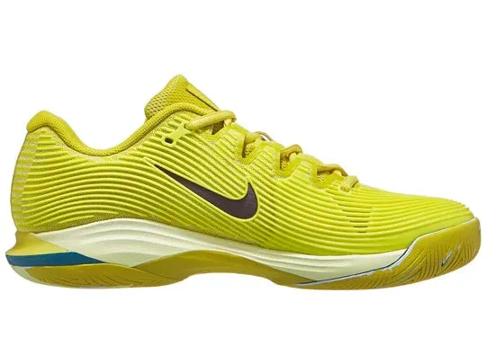 Nike Zoom Vapor 12 PRM Voltage/Green Men's Tennis Shoes - 2025 NEW ARRIVAL