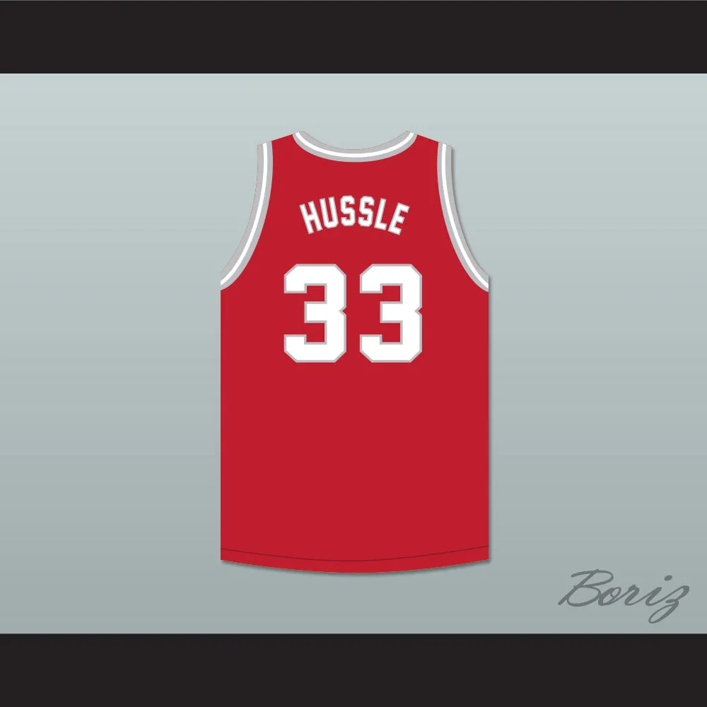 Nipsey Hussle 33 Crenshaw Red Basketball Jersey