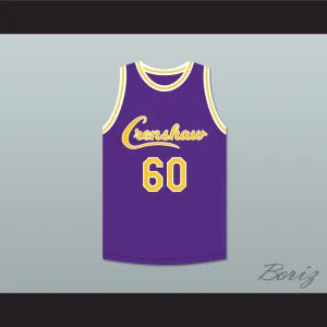 Nipsey Hussle 60 Crenshaw Purple Basketball Jersey 1