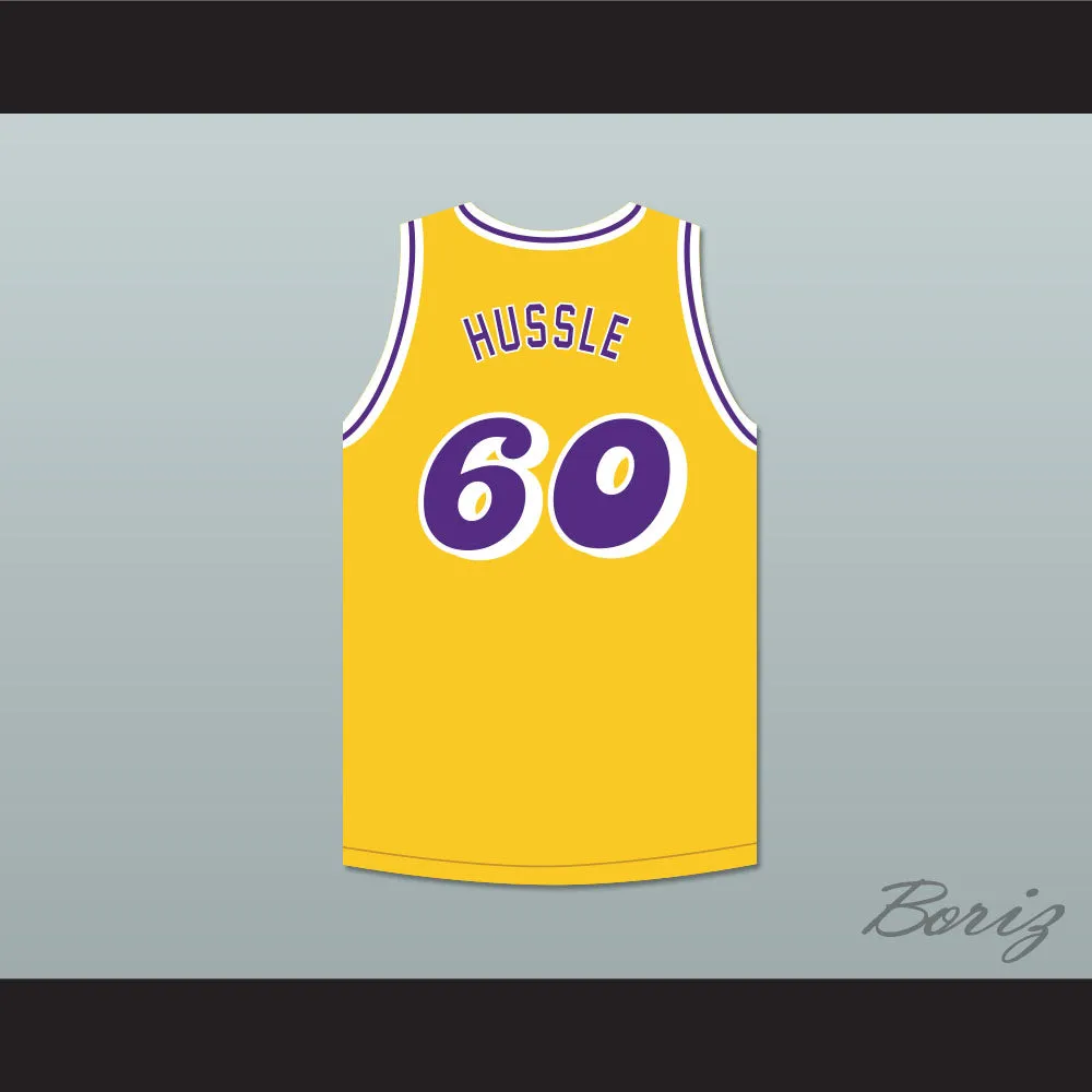 Nipsey Hussle 60 Crenshaw Yellow Basketball Jersey 2