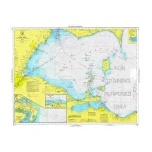 NOAA Training Chart: 39TR Great Lakes, West End Of Lake Erie