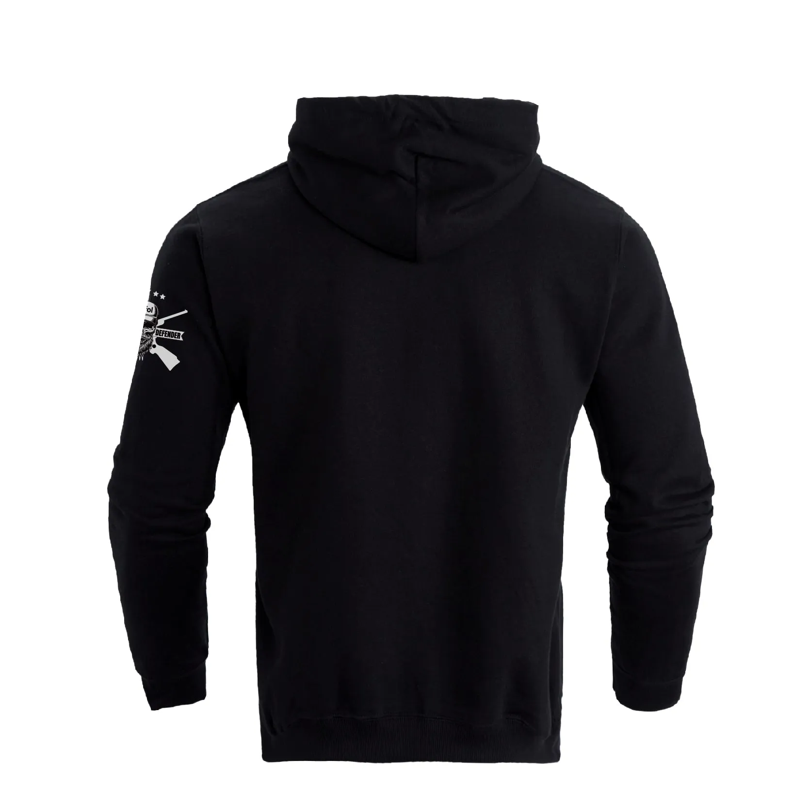 NOBODY CARES WORK HARDER COTTON  GRAPHIC POCKET HOODIE