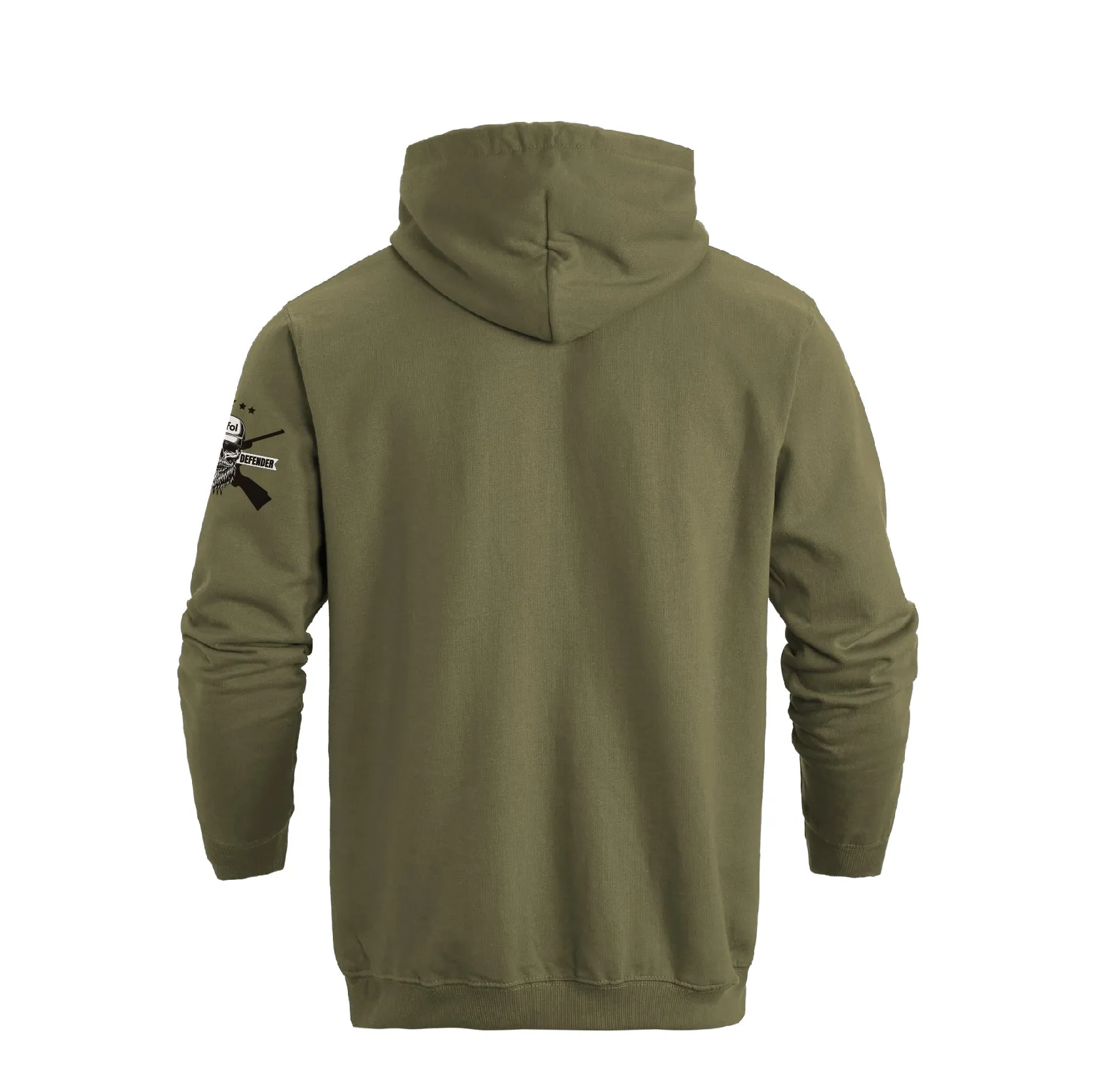 NOBODY CARES WORK HARDER COTTON  GRAPHIC POCKET HOODIE