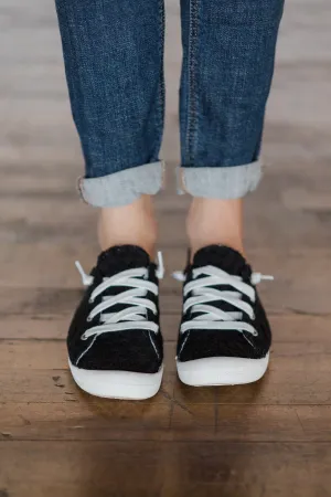 Not Rated ~ Rayfield Black Sneakers