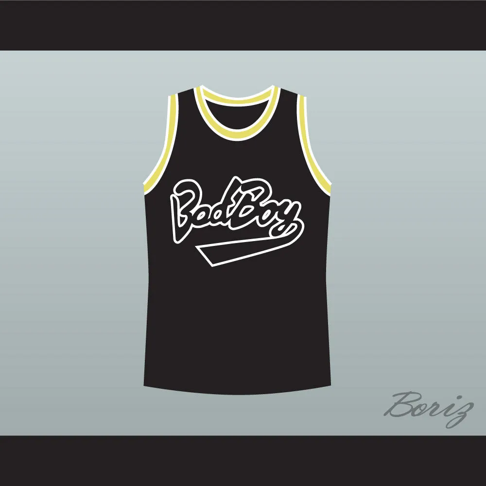 Notorious B.I.G. Biggie Smalls 72 Bad Boy Black Basketball Jersey