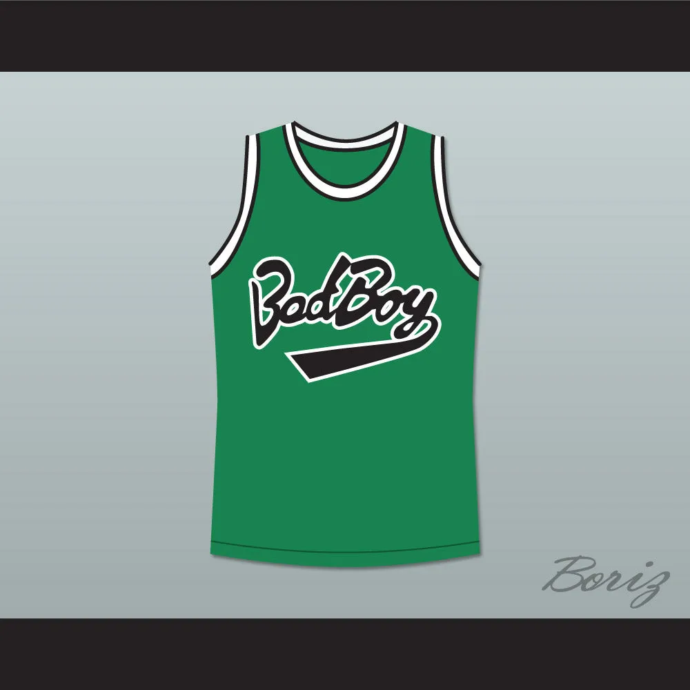 Notorious B.I.G. Biggie Smalls 72 Bad Boy Green Basketball Jersey