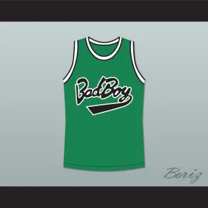 Notorious B.I.G. Biggie Smalls 72 Bad Boy Green Basketball Jersey