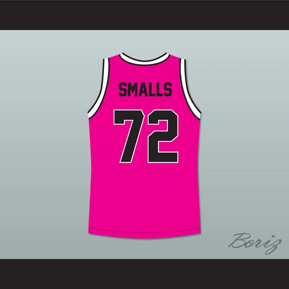 Notorious B.I.G. Biggie Smalls 72 Bad Boy Pink Basketball Jersey