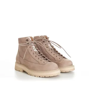 Nubuck Urban Outdoor Boots With Corduroy Insert