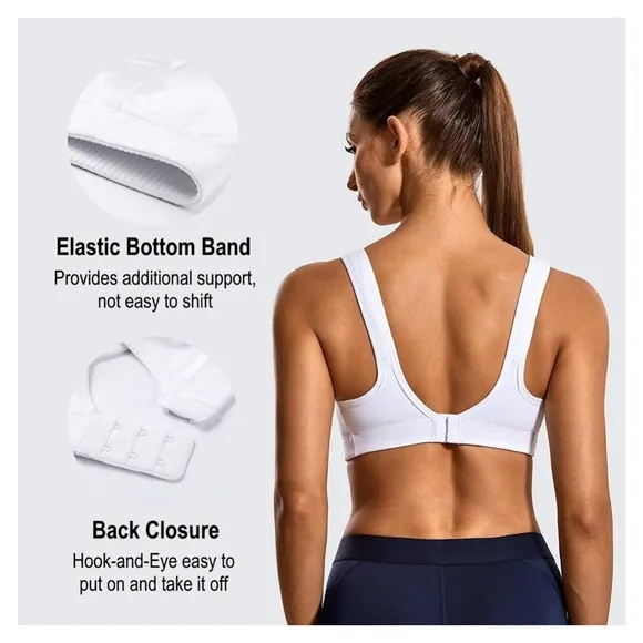 NWT Syrokan Wirefree High Impact Maximum Support Sports Bra size 40DD