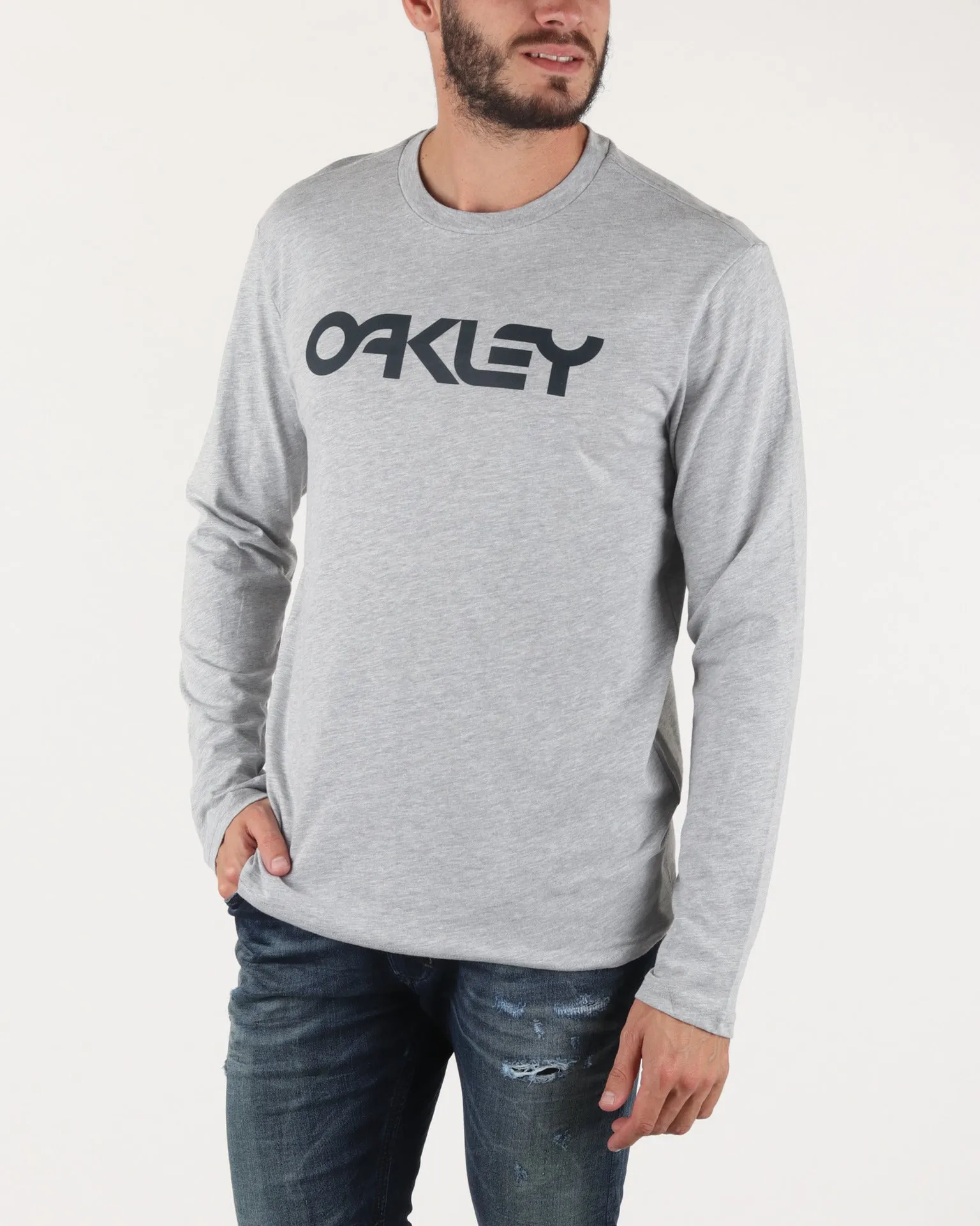 Oakley Mens Mark II Heather Long Sleeve