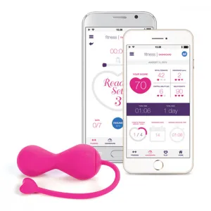 OhMiBod Krush Smart Kegel Fitness Balls with Sensors