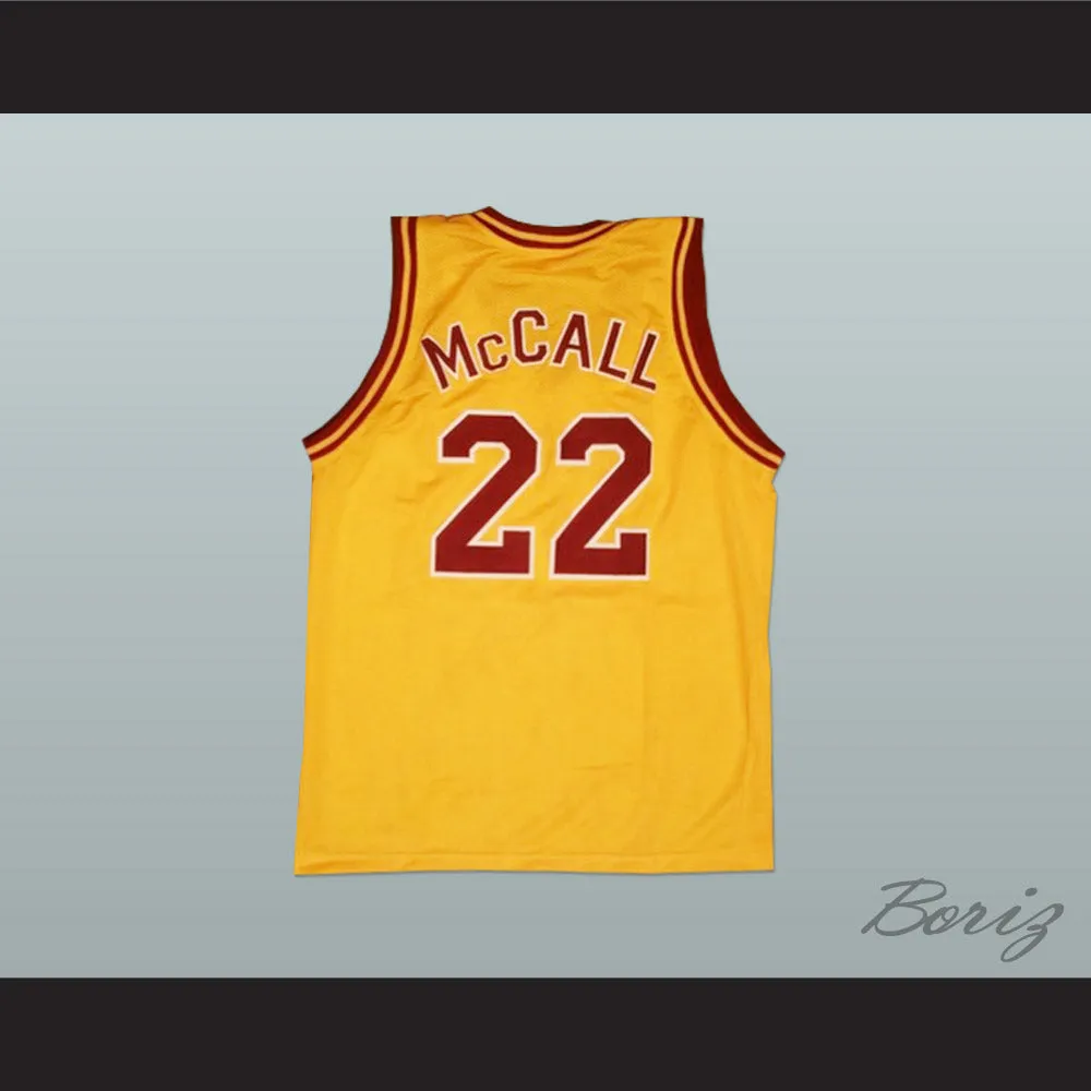 Omar Epps Quincy McCall 22 College Career Basketball Jersey Love and Basketball