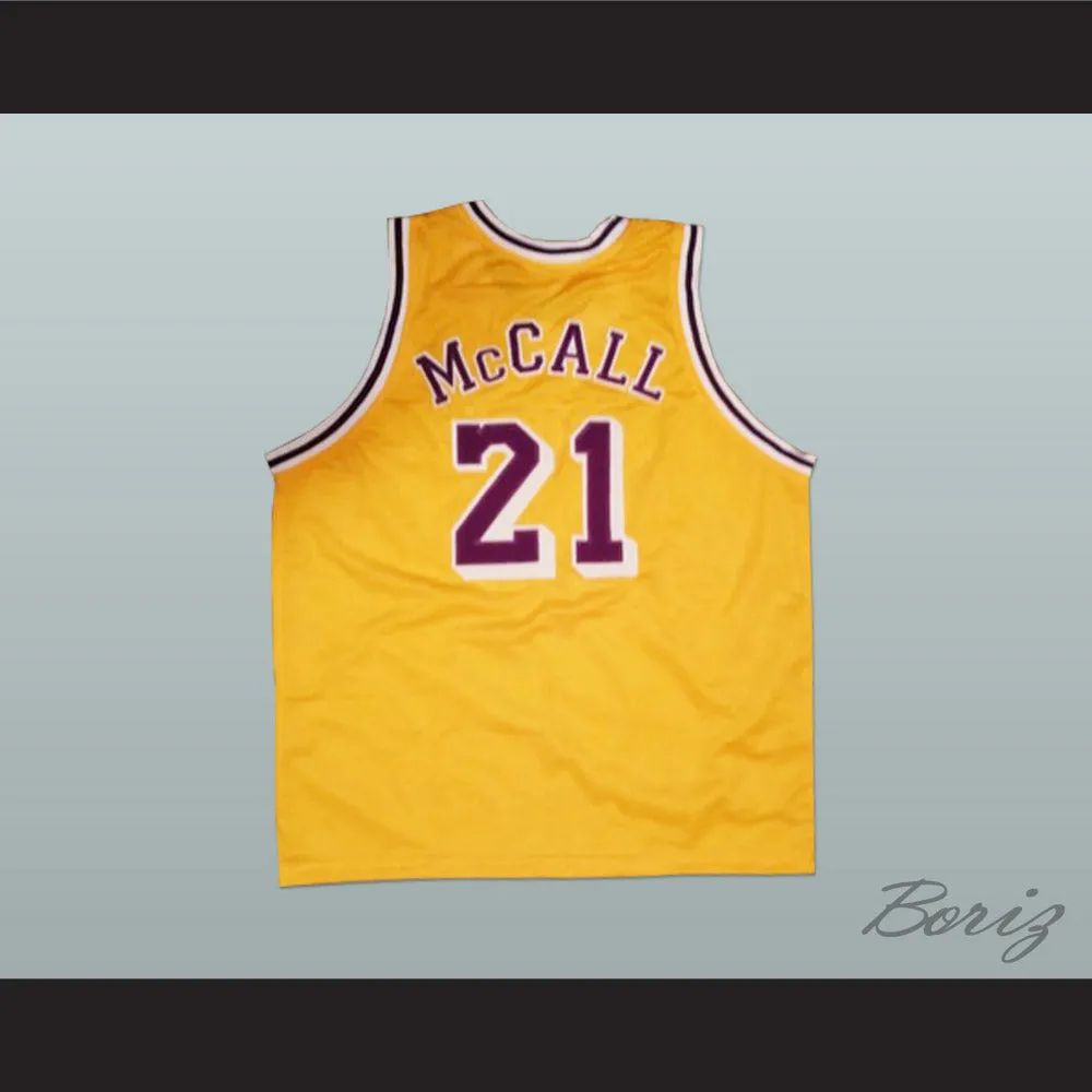 Omar Epps Quincy McCall 22 Pro Career Basketball Jersey Love and Basketball