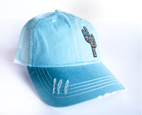 Original Cowgirl Clothing Cap: Southwest Cactus