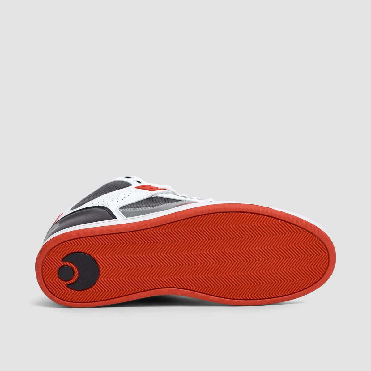 Osiris NYC 83 CLK Shoes - White/Black/3M/Red