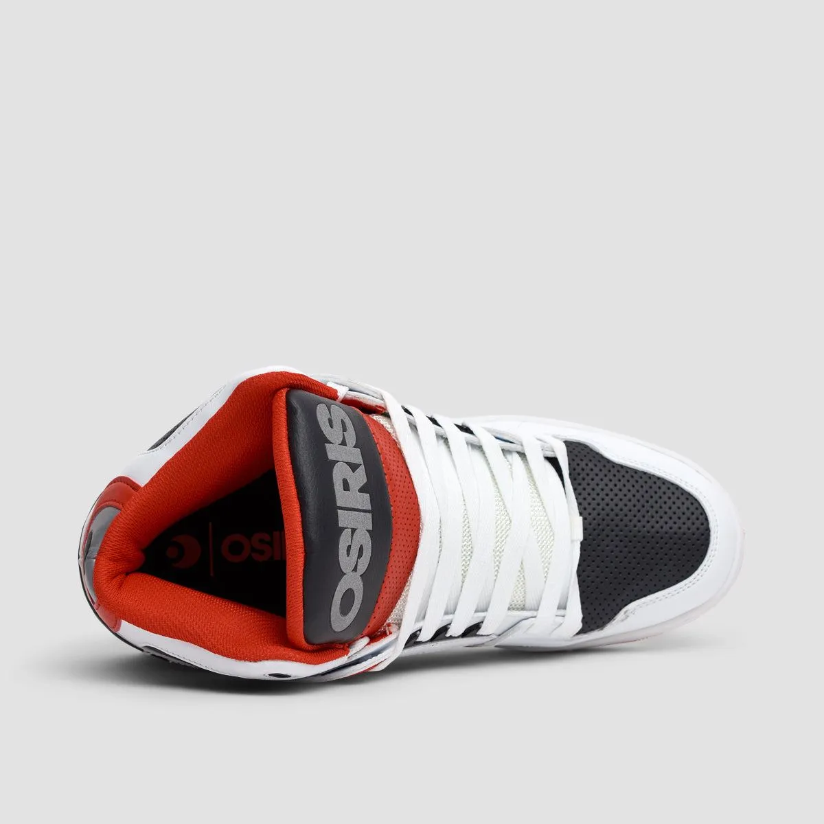 Osiris NYC 83 CLK Shoes - White/Black/3M/Red