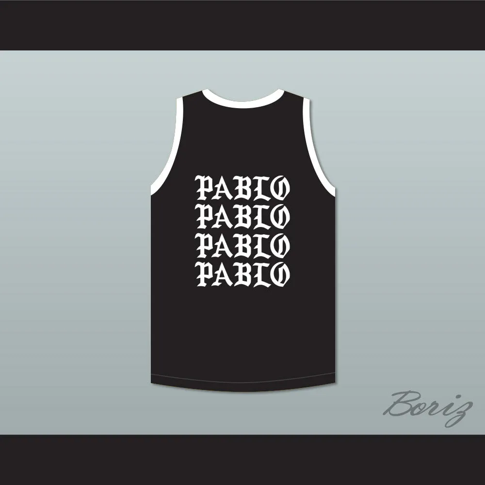 Pablo Escobar I Feel Like Pablo Black Basketball Jersey