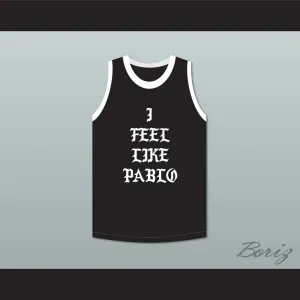 Pablo Escobar I Feel Like Pablo Black Basketball Jersey