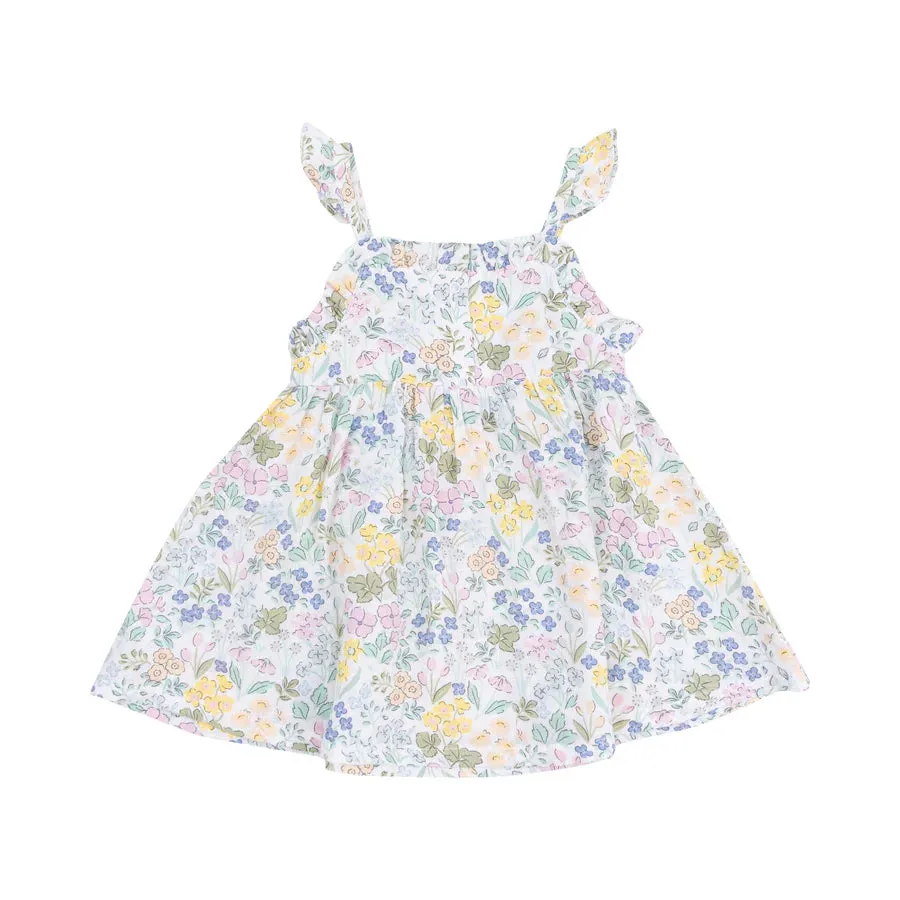PAPERBAG RUFFLE SUNDRESS - SAMANTHA FLORAL