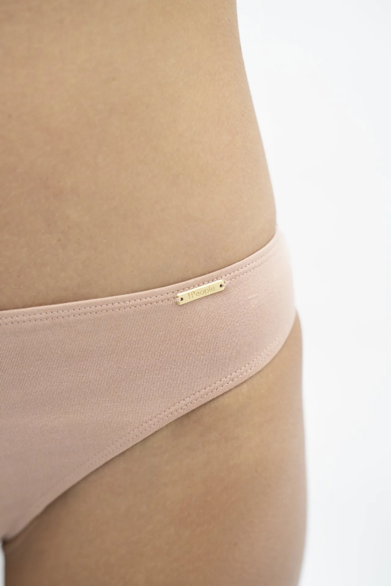 Paris G-String Brief - Pink Peony