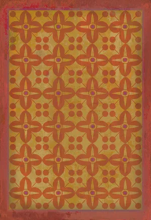 Pattern 03 "The Lollipop Guild" Vinyl Floorcloth - Spicher & Co.