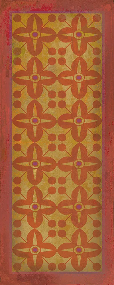 Pattern 03 "The Lollipop Guild" Vinyl Floorcloth - Spicher & Co.