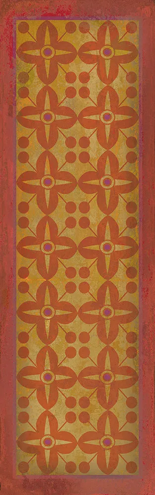 Pattern 03 "The Lollipop Guild" Vinyl Floorcloth - Spicher & Co.