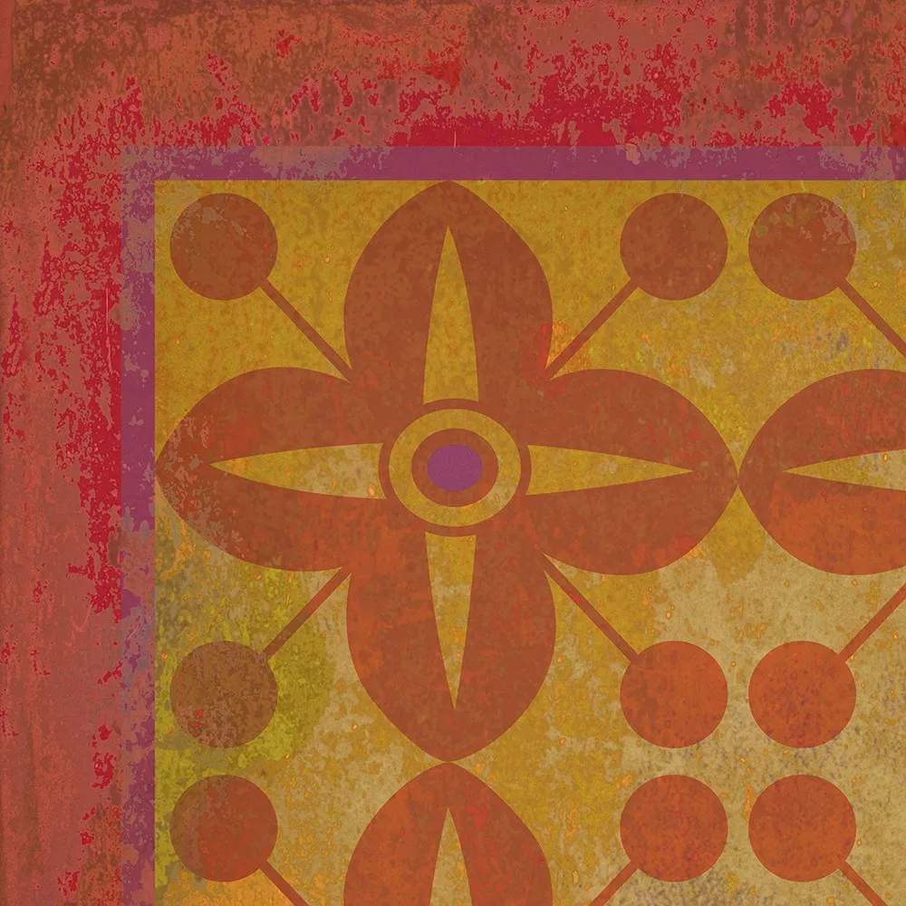 Pattern 03 "The Lollipop Guild" Vinyl Floorcloth - Spicher & Co.