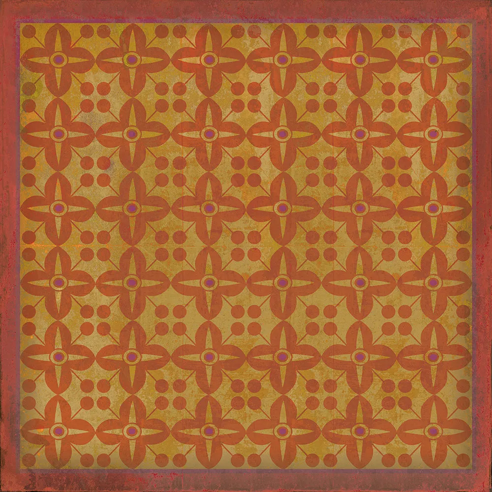 Pattern 03 "The Lollipop Guild" Vinyl Floorcloth - Spicher & Co.