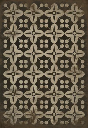 Pattern 03 "There's No Place Like Home" Vinyl Floorcloth - Spicher & Co.