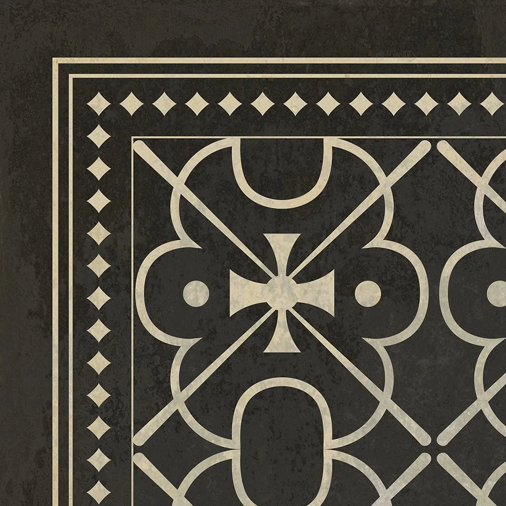Pattern 05 "Moriarty" Vinyl Floorcloth - Spicher & Co.