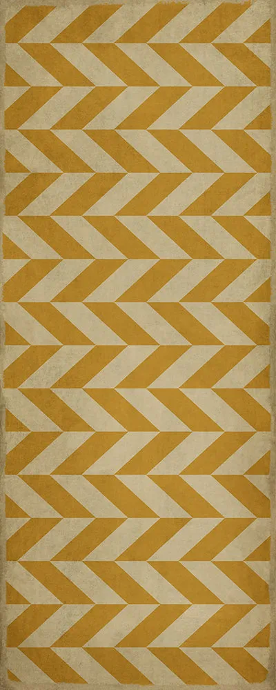 Pattern 06 "Apollo" Vinyl Floorcloth - Spicher & Co.