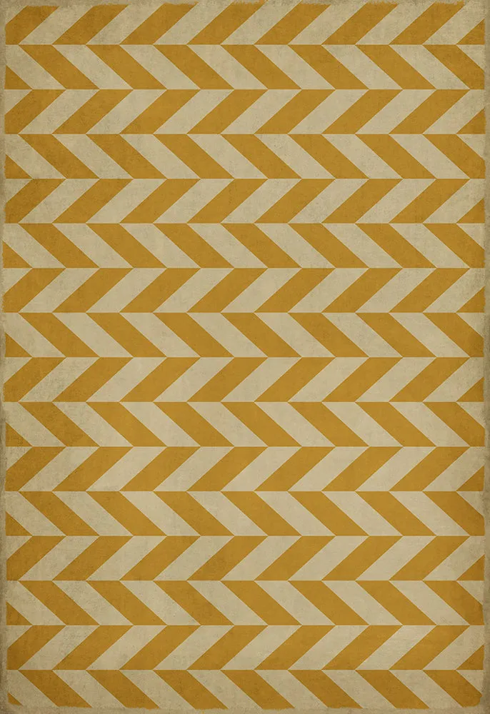Pattern 06 "Apollo" Vinyl Floorcloth - Spicher & Co.