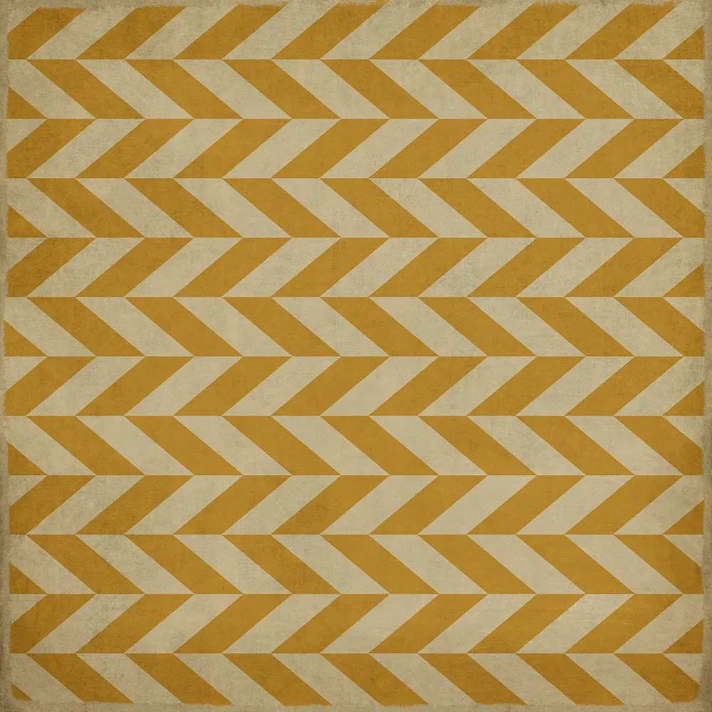 Pattern 06 "Apollo" Vinyl Floorcloth - Spicher & Co.