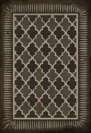 Pattern 10 "Arabian Nights" Vinyl Floorcloth - Spicher & Co.