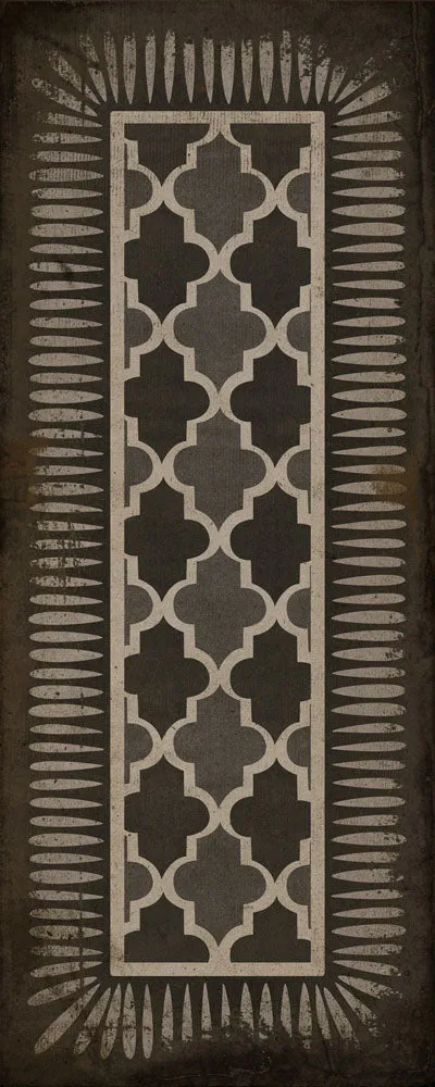Pattern 10 "Arabian Nights" Vinyl Floorcloth - Spicher & Co.